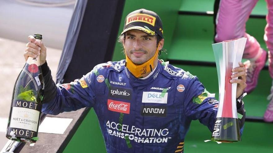 Sainz, segundo tras Gasly en Monza