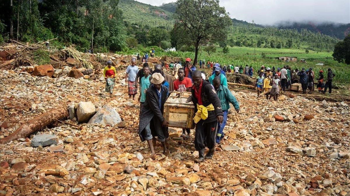 El paso del ciclón Idai en Mozambique provoca la muerte de 162 personas.