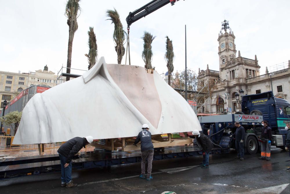 La falla municipal 2020 abandona la plaza