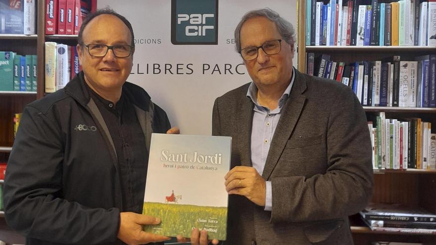 Presentació del llibre de Quim Torra i Òscar Rodbag a la llibreria Parcir de Manresa