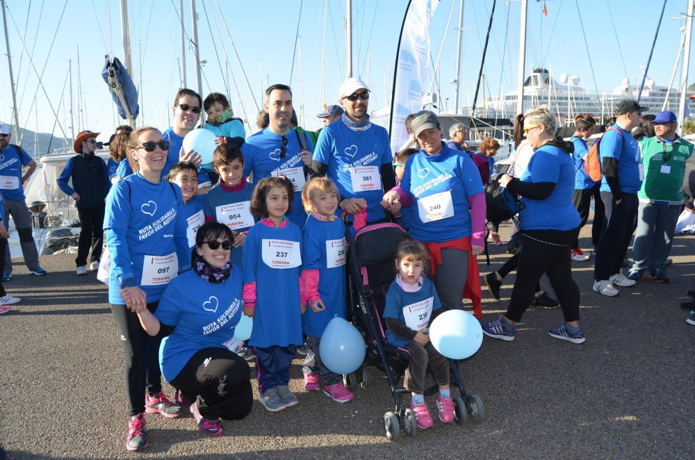 Marcha solidaria de Astrade en Cartagena