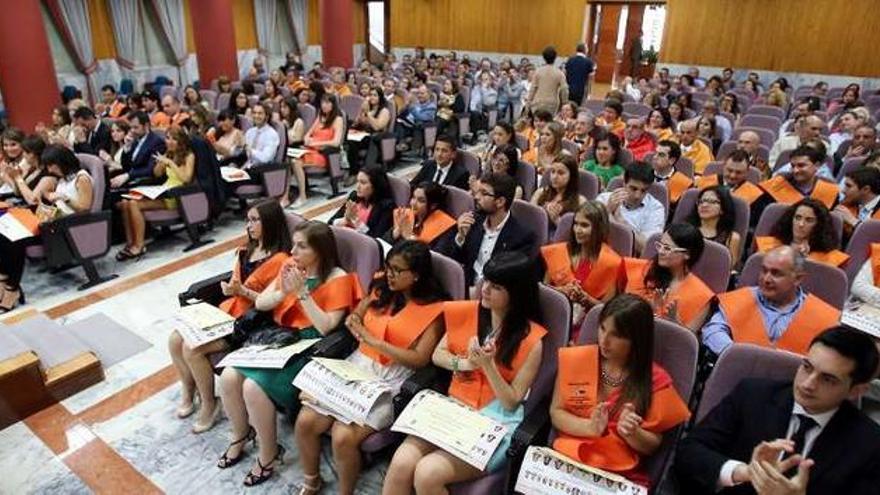 Graduación de los másteres de Empresariales