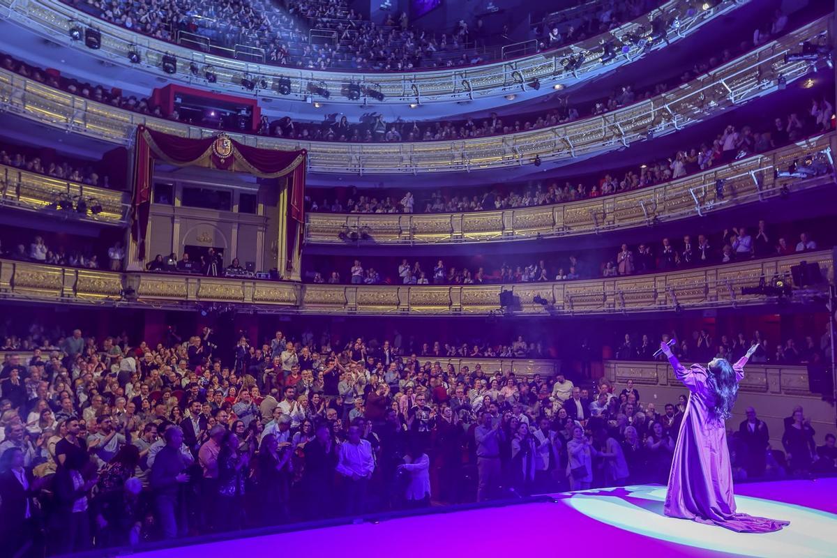 Diana Navarro en el Teatro Real de Madrid