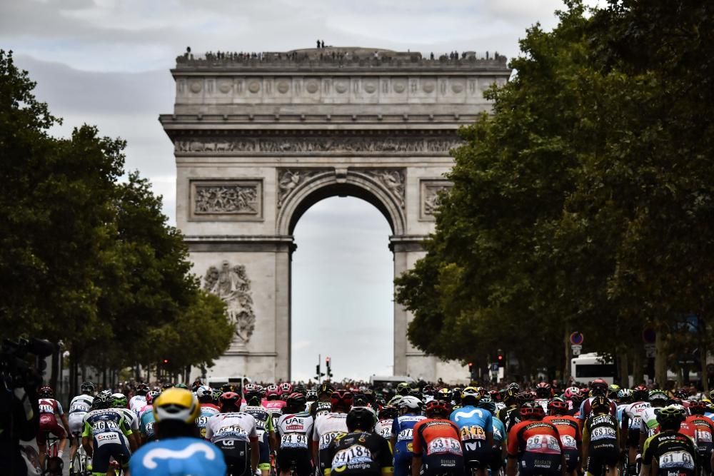 Tour de Francia: La vigésima etapa, en imágenes