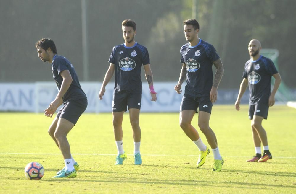 La plantilla deportivista retoma el trabajo esta tarde en Abegondo.