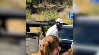 LeBron James disfruta del golf en Mallorca