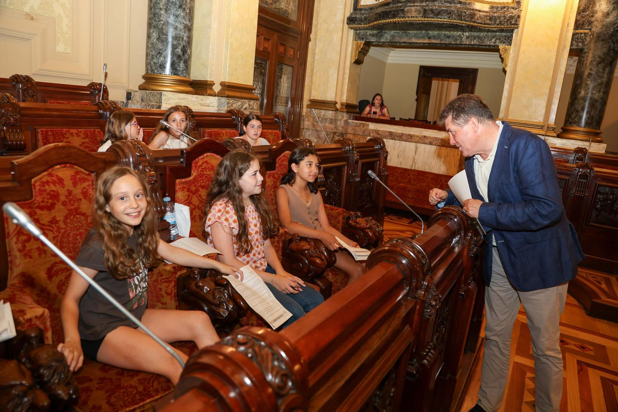 Pleno infantil en María Pita