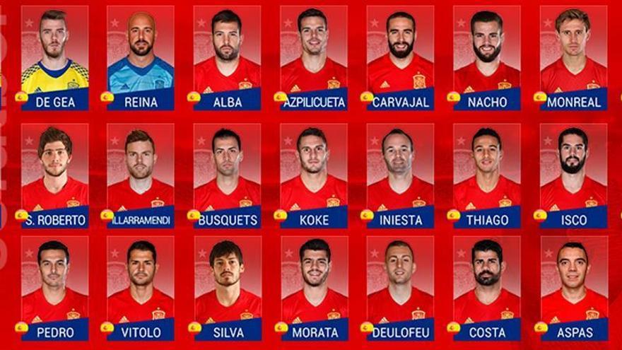 La Roja, con toda la artillería en Murcia