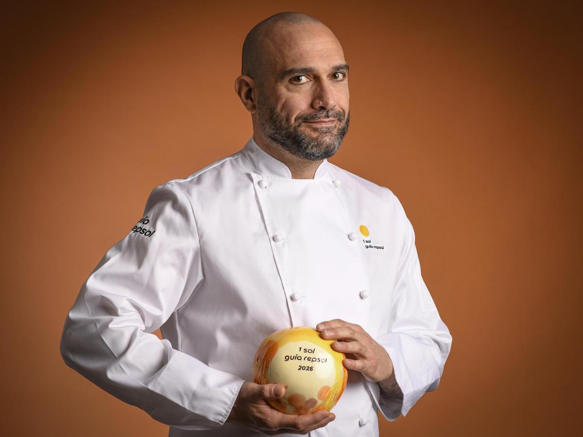 Agustín Gálvez, jefe de cocina en El Baret, nuevo Sol Repsol
