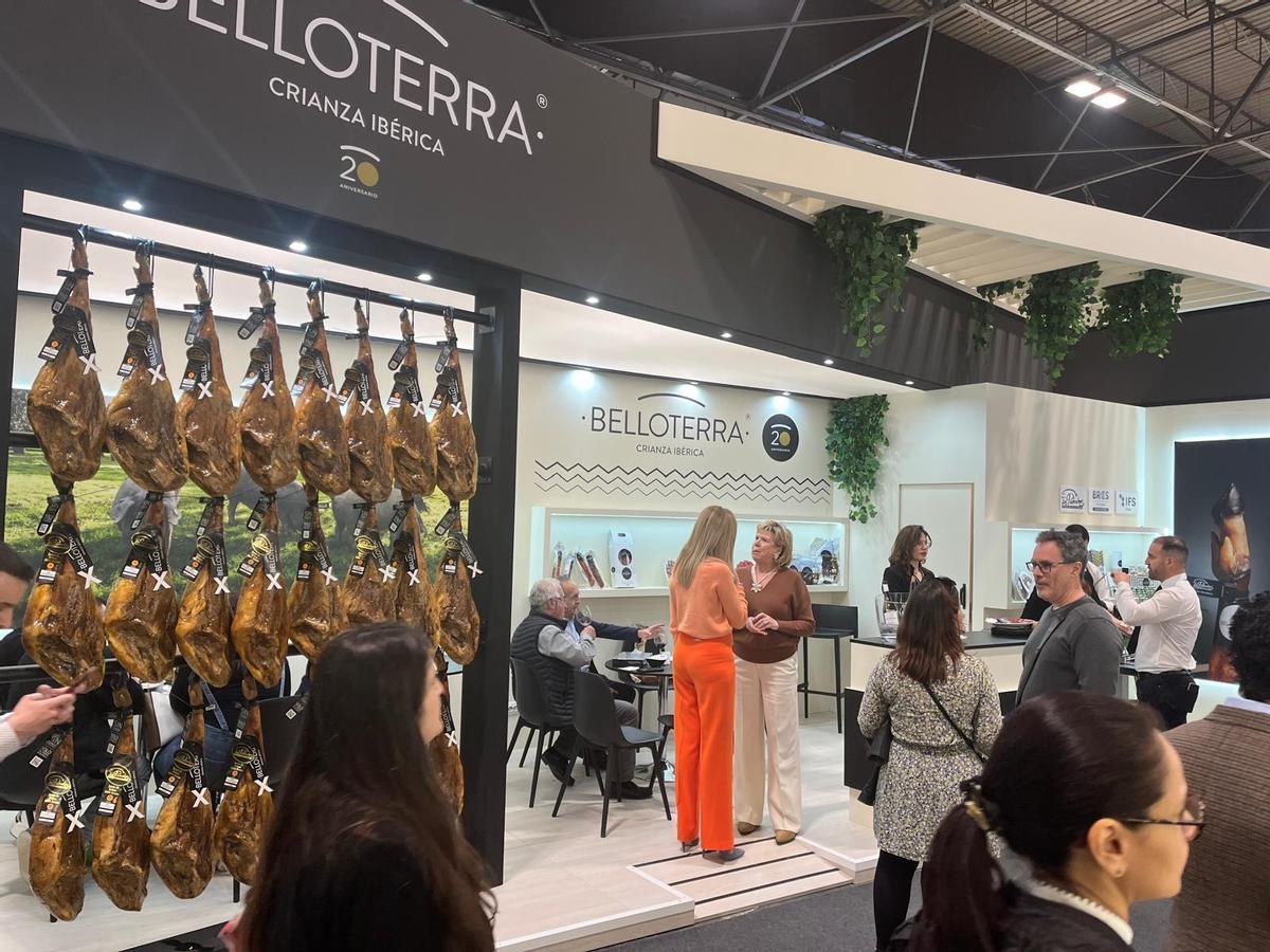 El stand diferenciado de Belloterra en el Salón Gourmets.