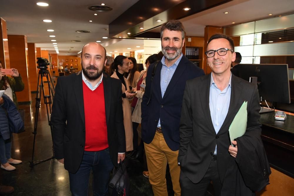 Arrancan las negociaciones PSOE-Marea