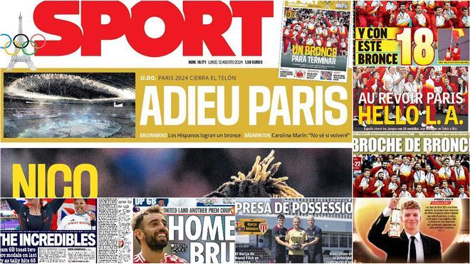 Las portadas de la prensa deportiva de hoy