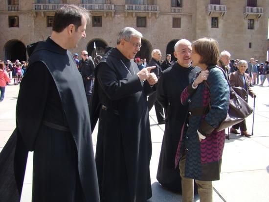 Forcadell a Montserrat