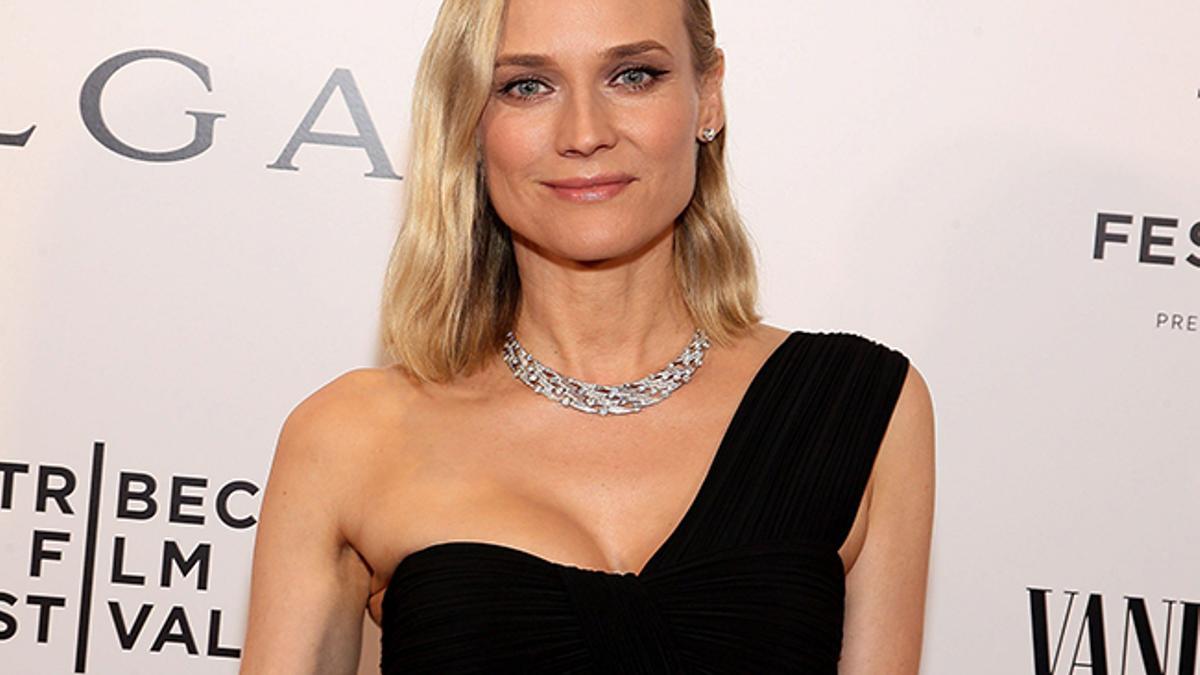 Diane Kruger, en el festival de cine de Tribeca, con total look negro