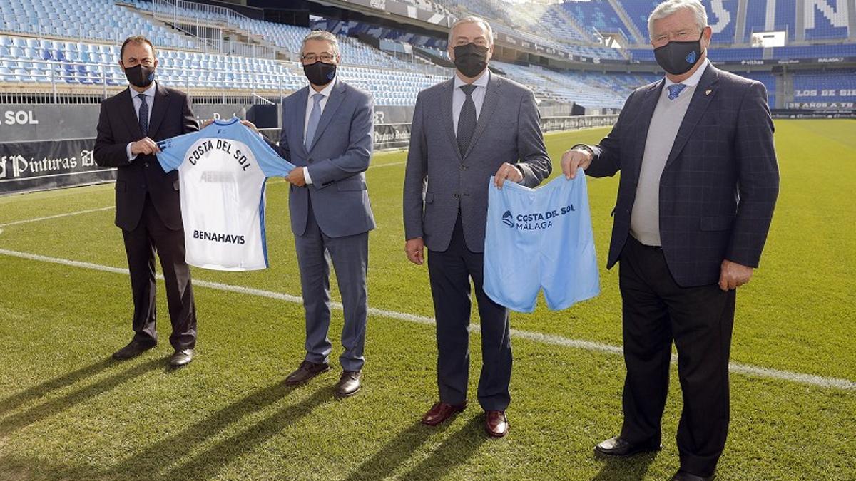 La Diputación premiará al Málaga CF.