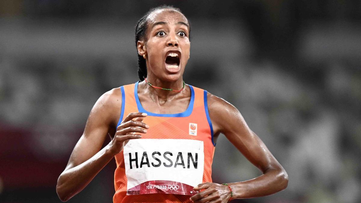 Sifan Hassan se colgó su primer oro en Tokio