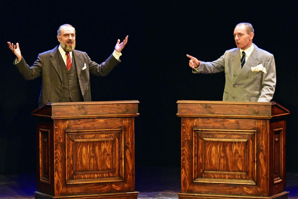 Súria celebra la Diada Nacional de Catalunya amb l’acte de la Torre i l’obra de teatre ‘Cambó/Companys’