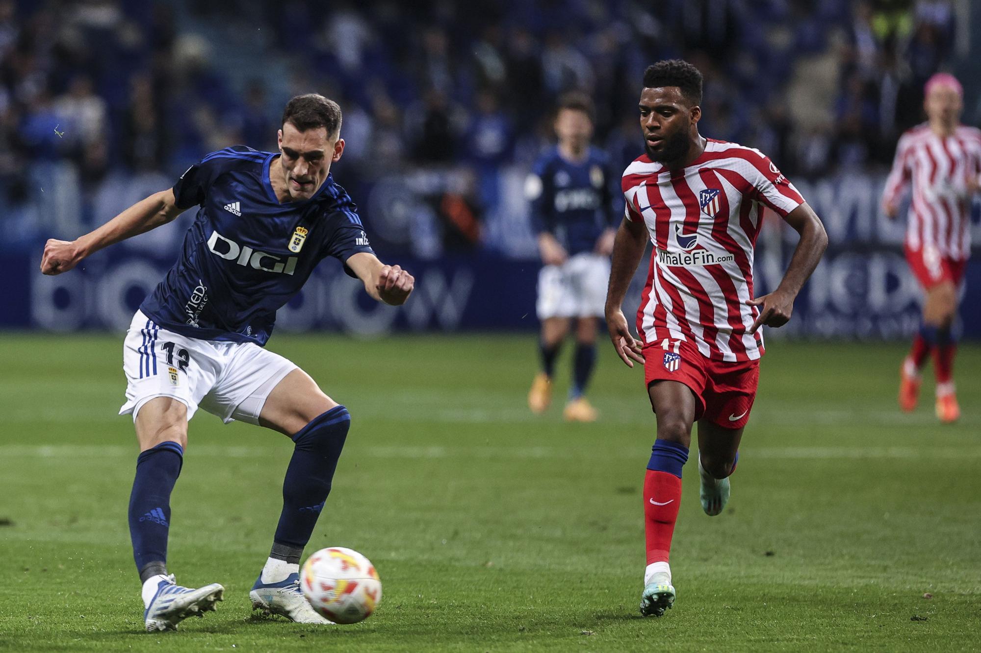 En imágenes: así fue el duelo copero entre el Real Oviedo y el Atlético de Madrid