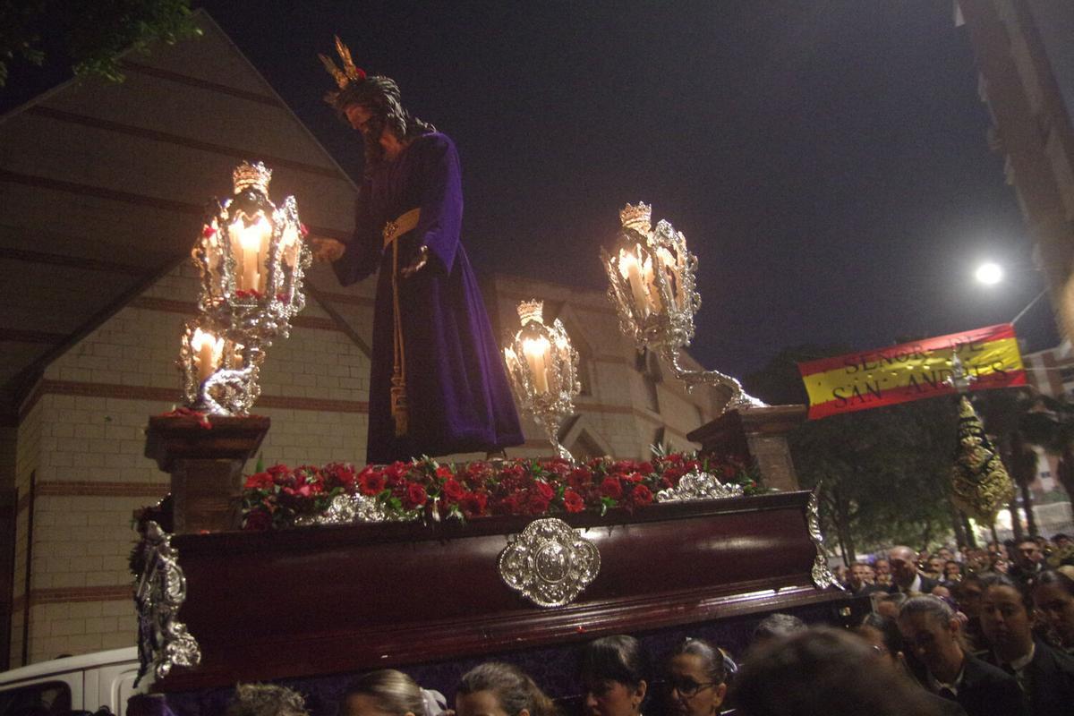 Traslado de las imágenes titulares de la hermandad de San Andrés a la parroquia Virgen del Camino