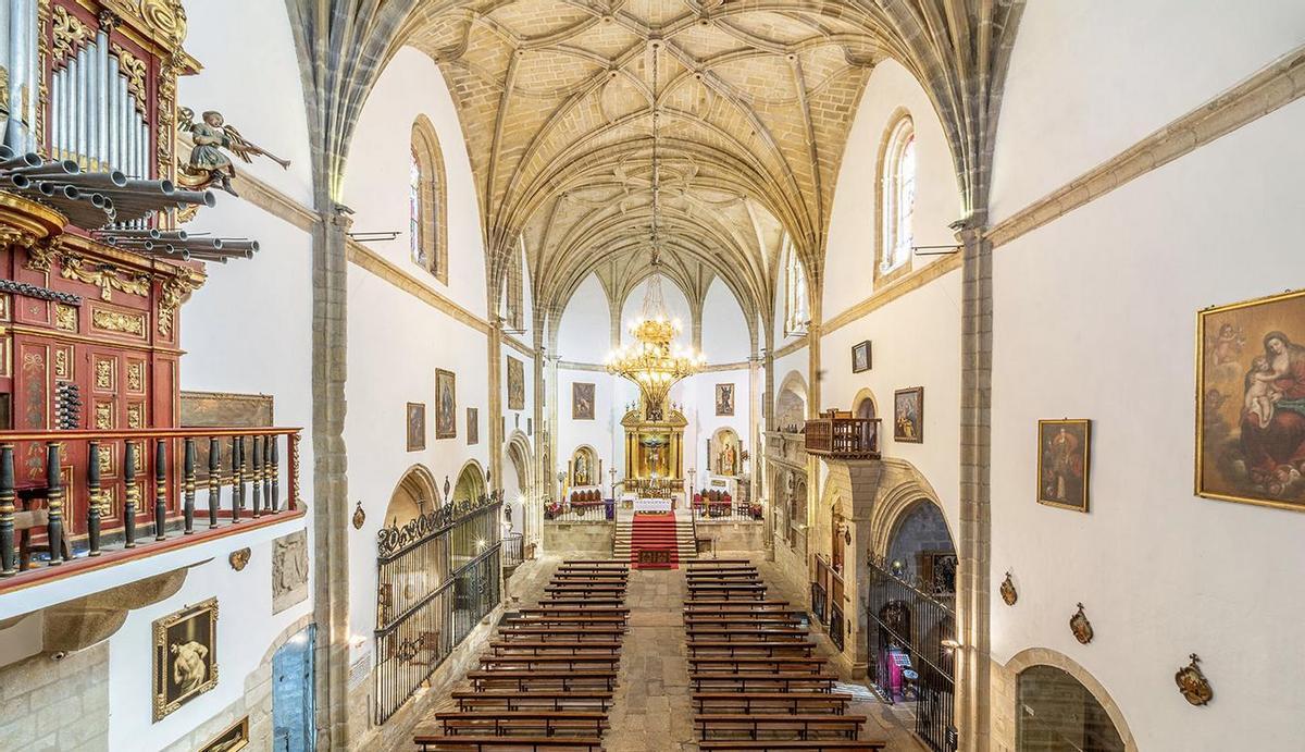 El órgano barroco del siglo XVIII en la iglesia de San Martín de Tours de Trujillo