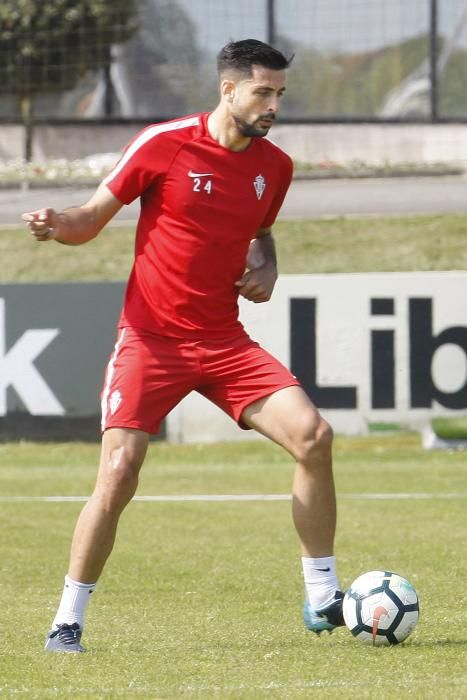 Entrenamiento del Sporting