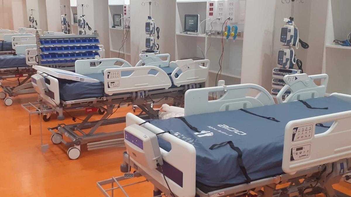 Nueva uci montada en un hospital de Asturias