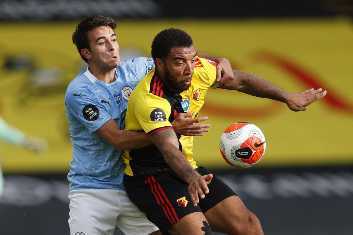 Eric Garcia, con el Manchester City