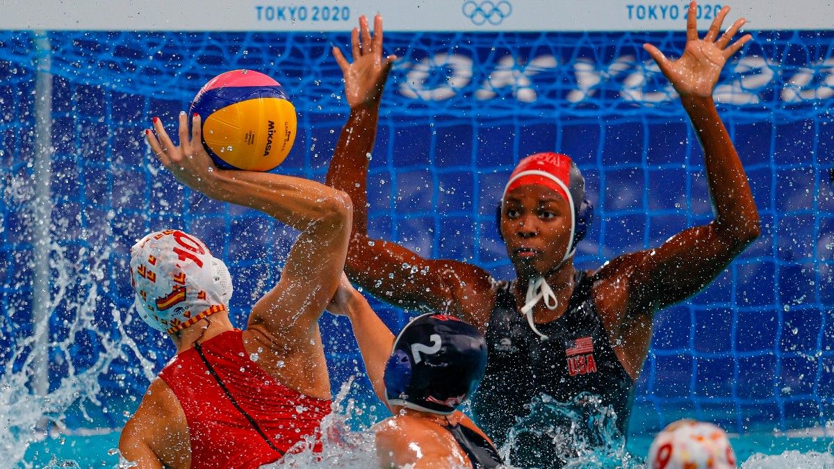 La selección española de waterpolo se colgó la plata al perder ante Estados Unidos