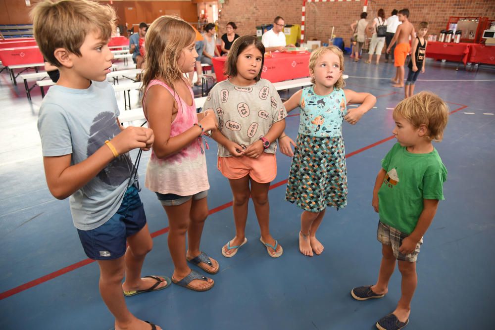 Evacuats de Sant Joan d' Oló.