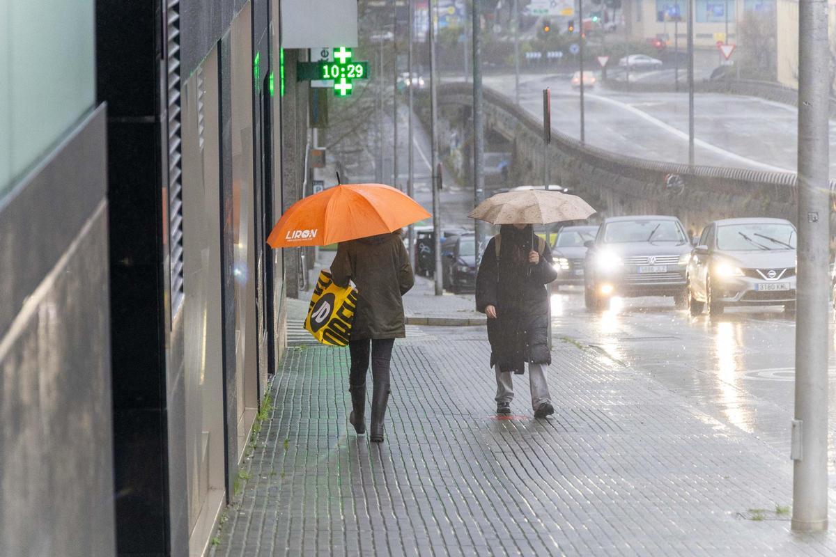 Borrasca Joseph, lluvia y tiempo desapacible en Santiago