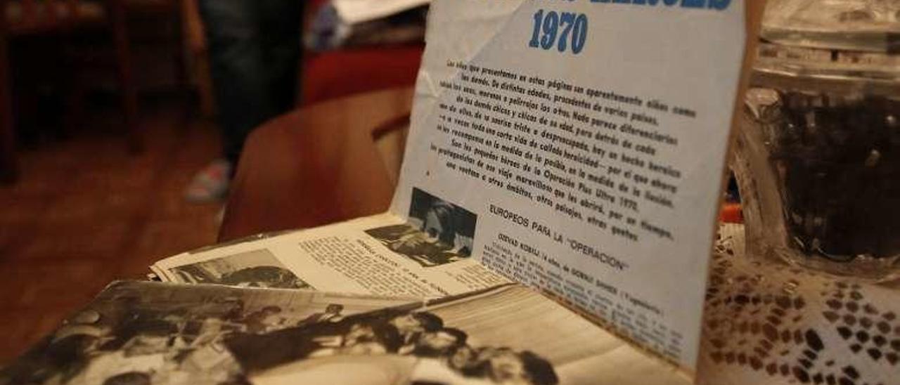 Detalle de una de las publicaciones de la época sobre la expedición de los &quot;héroes&quot; de 1970.