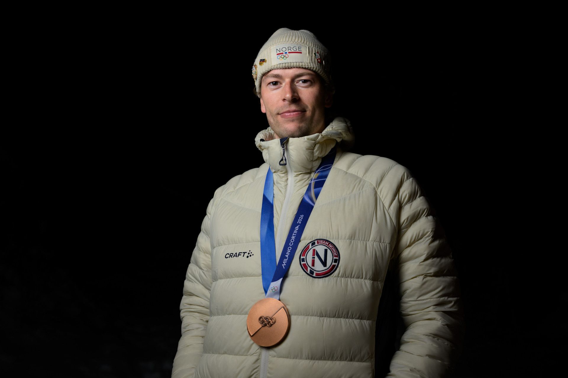 Sturla Holm ha compartido la medalla con su expareja, a la que le fue infiel