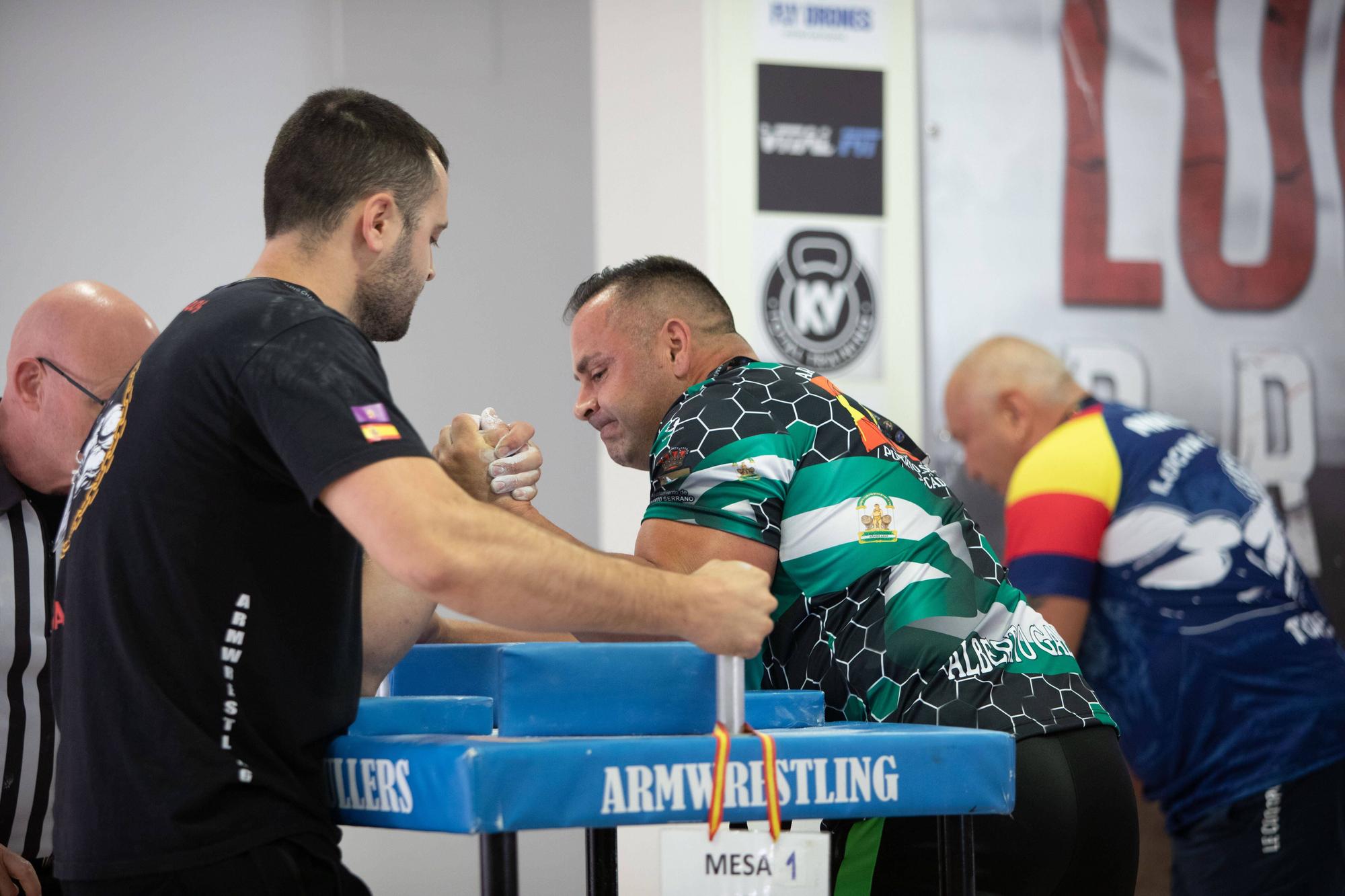 Las imágenes del Campeonato de España de lucha de brazos celebrado en s'Arenal