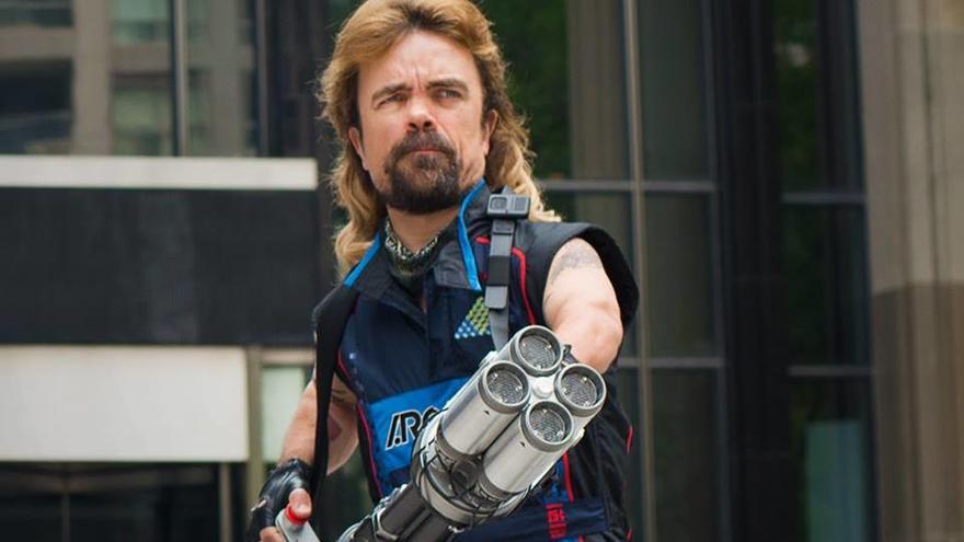 El actor Peter Dinklage en una escena de &#039;Pixels&#039;.