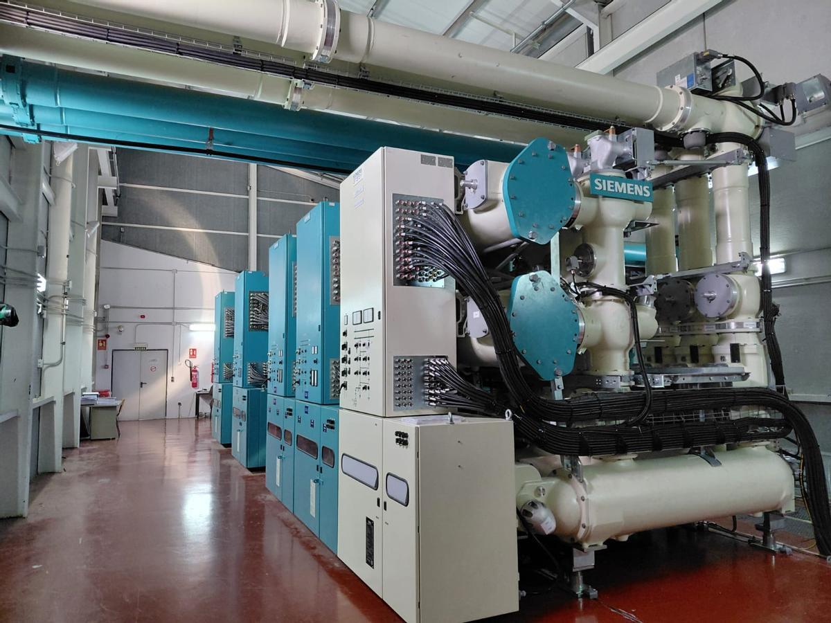 Imagen del interior de las instalaciones en Sagunt.