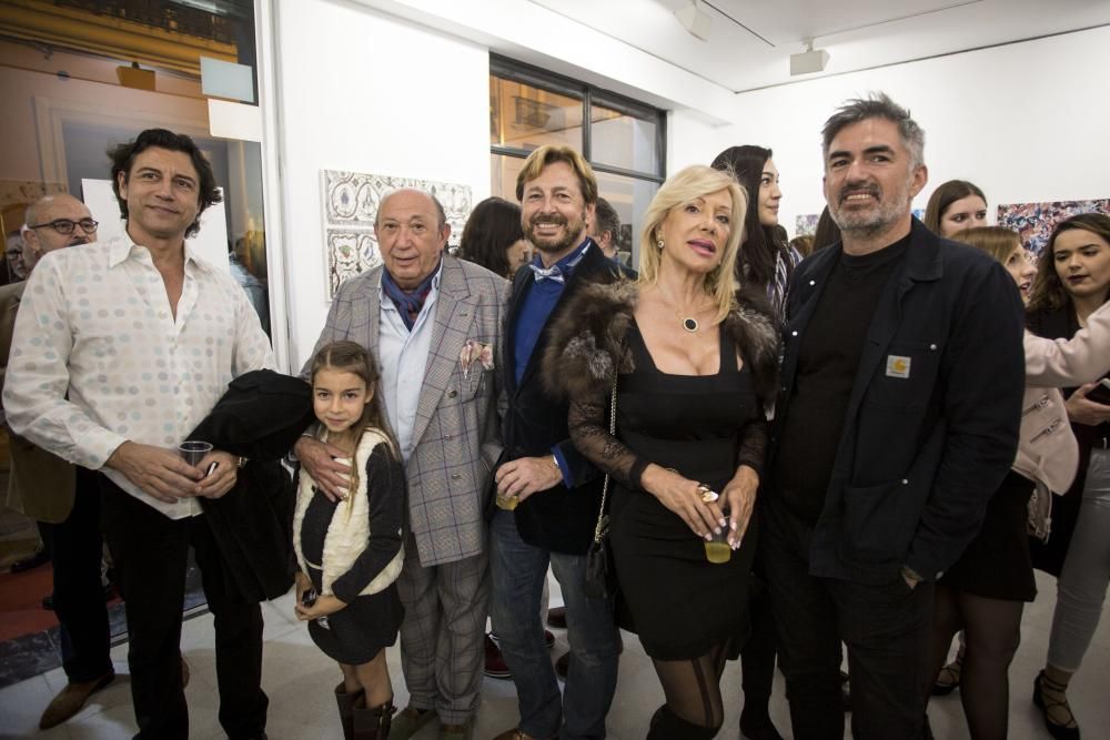 Inauguración de la exposición de Francis Montesinos