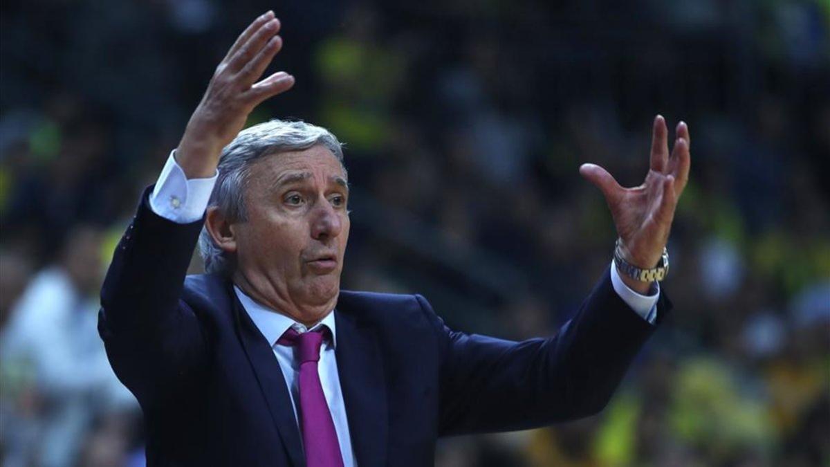 Pesic, durante el encuentro de Estambul