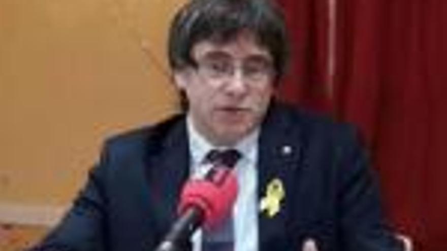 Carles Puigdemont, en una entrevista a Rac1.