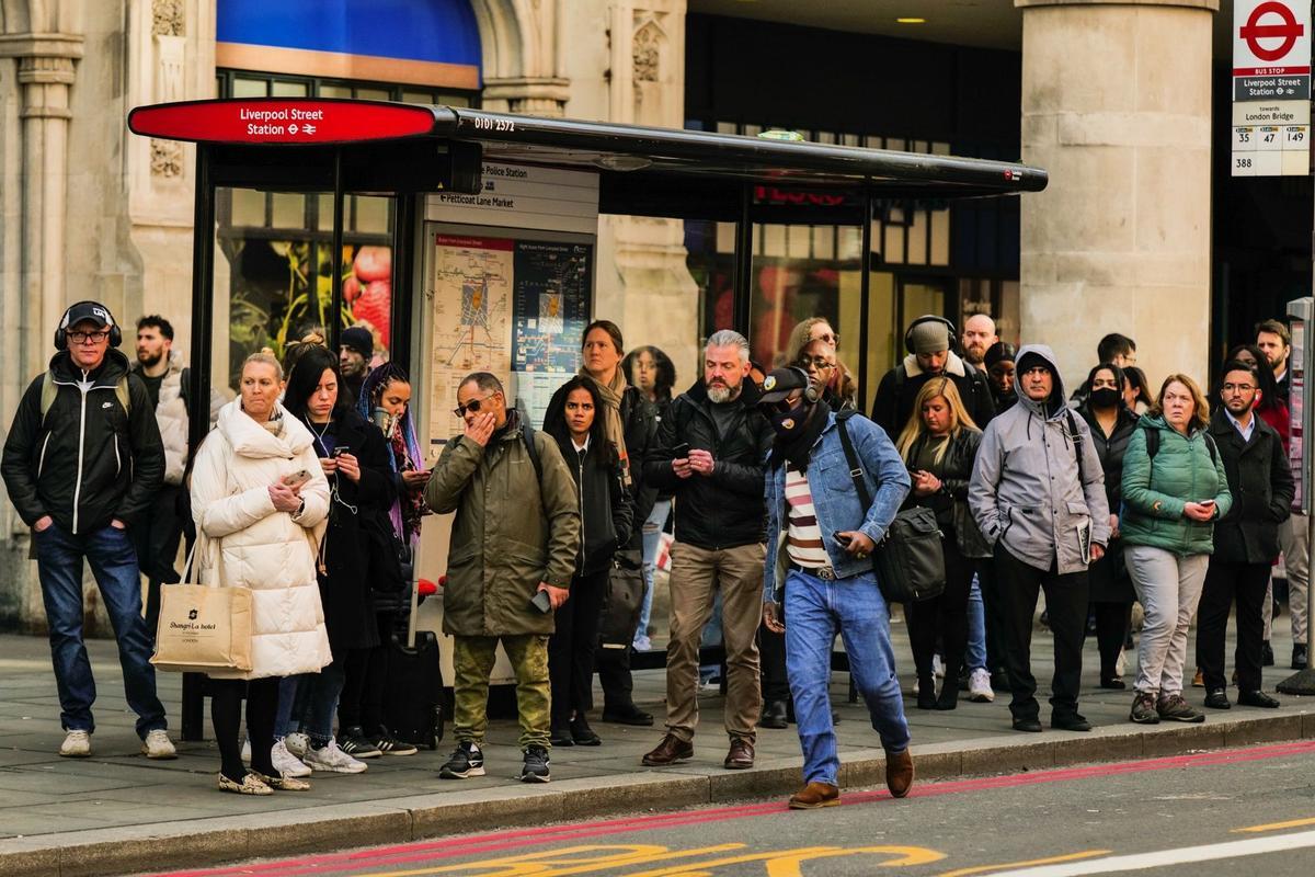 La huelga en el metro de Londres paraliza todas las líneas