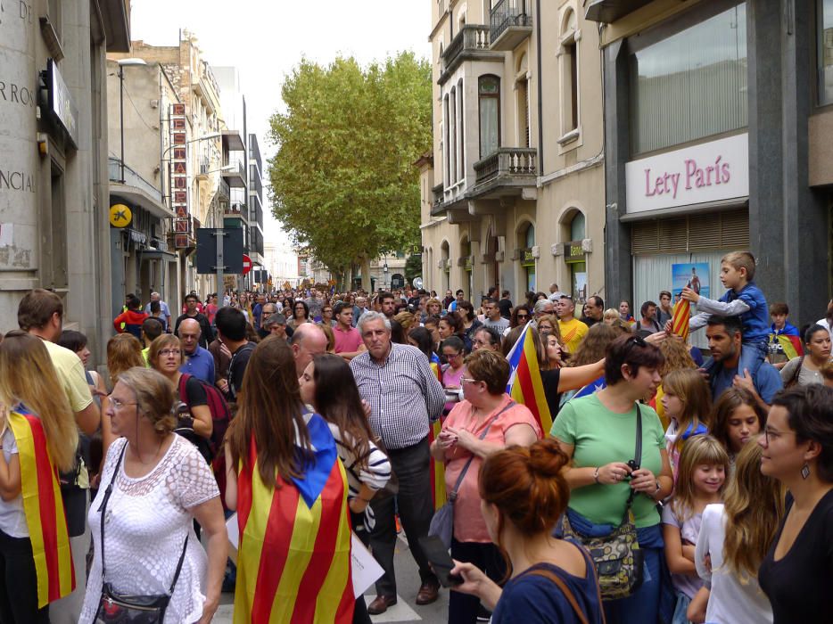 Manifestació a Figueres.