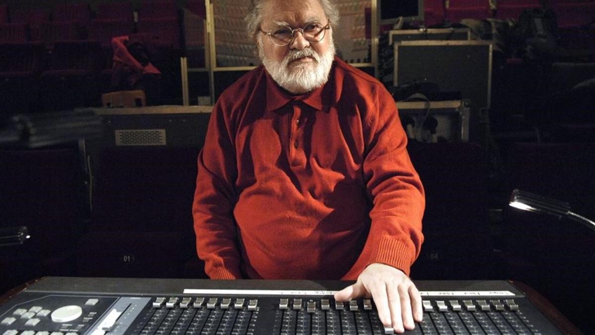 Pierre Henry, en su estudio de París, en el 2007.