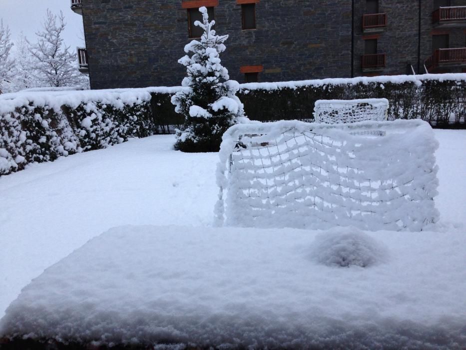 La nevada a Bellver de Cerdanya