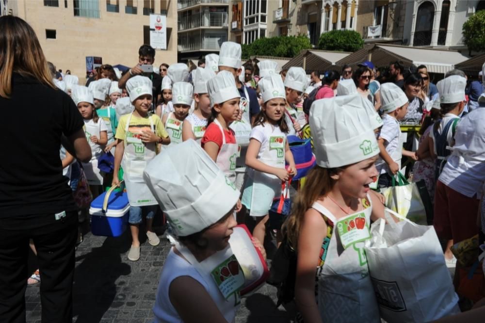 Más de 250 niños participan en el HuertaChef