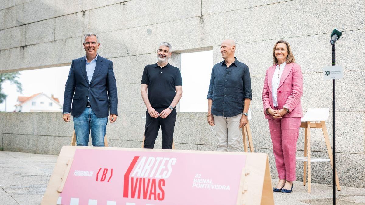 Presentación de la 32ª Bienal de Pontevedra.
