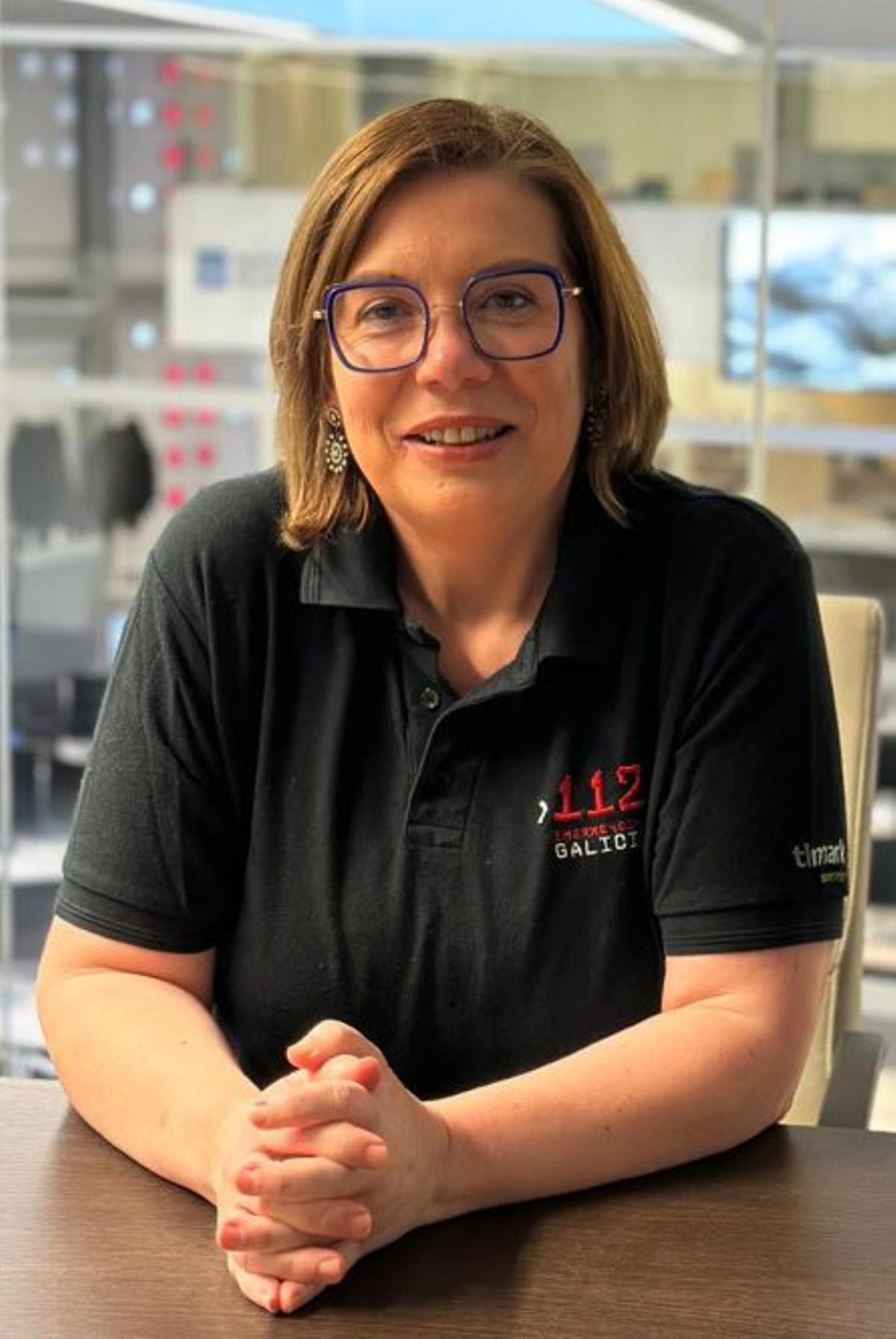 Blanca Maceira Balboa, en el 112.