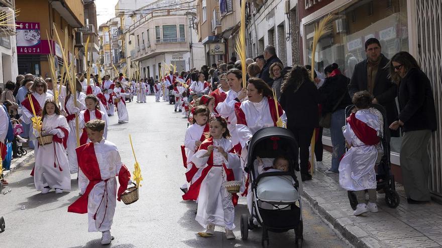 El viento no ha impedido 'La entrada triunfal de Jesús en Jerusalén’ en Cehegín