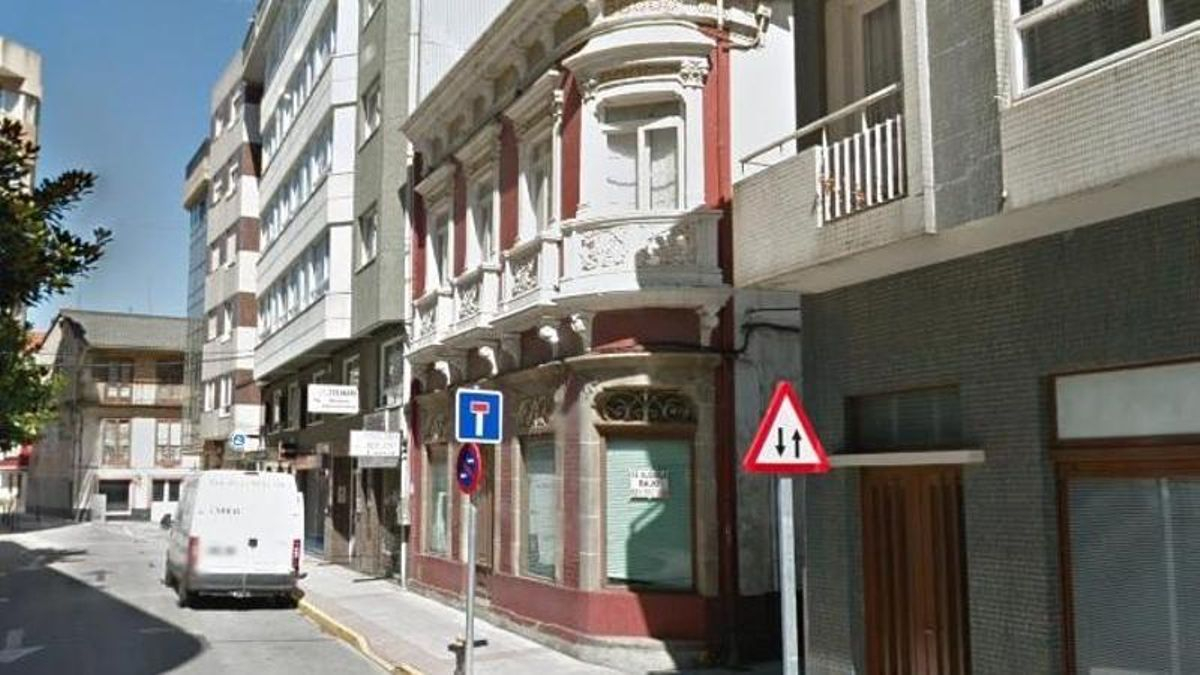 Antigua Confitería Mora, en la Praciña do Conde