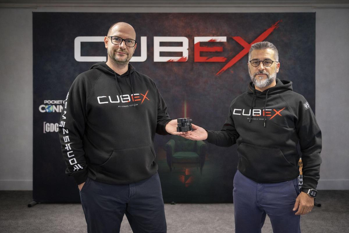 Aitor Mesa (izquierda) e Iván Gómez.