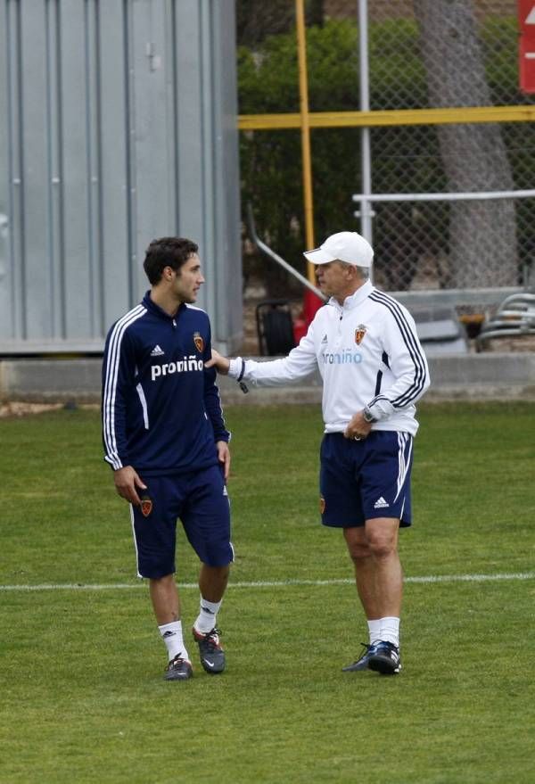 Entrenamiento del miércoles del Real Zaragoza