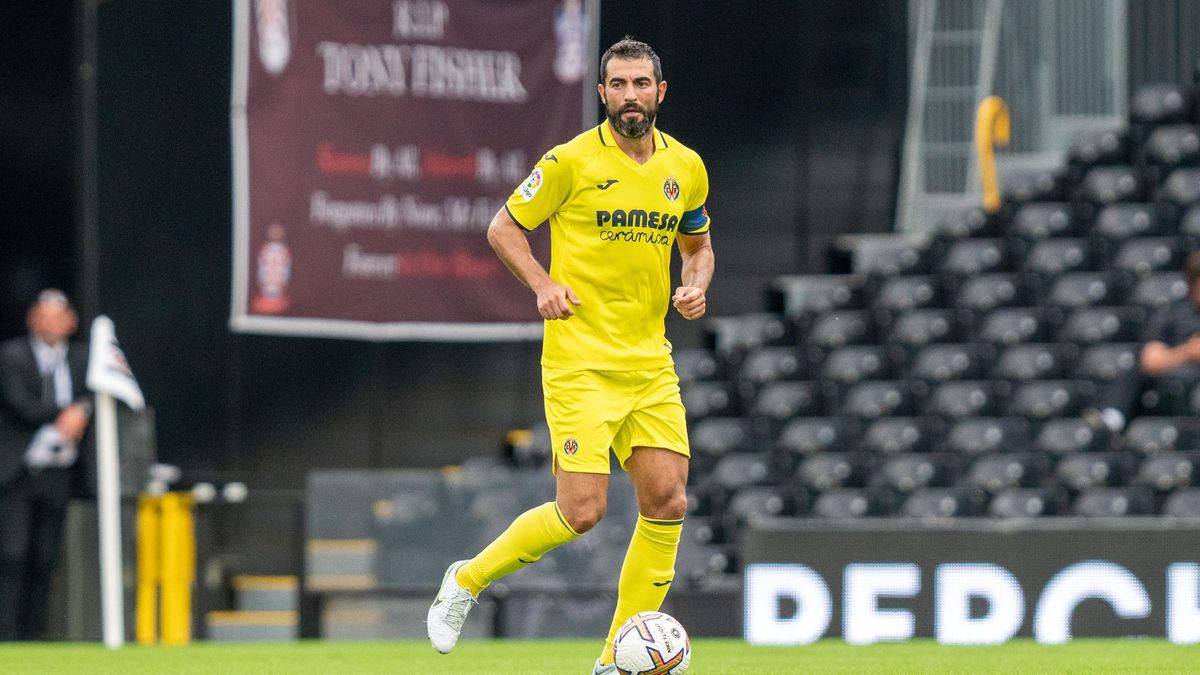 Albiol durante el encuentro de pretemporada ante el Fulham.